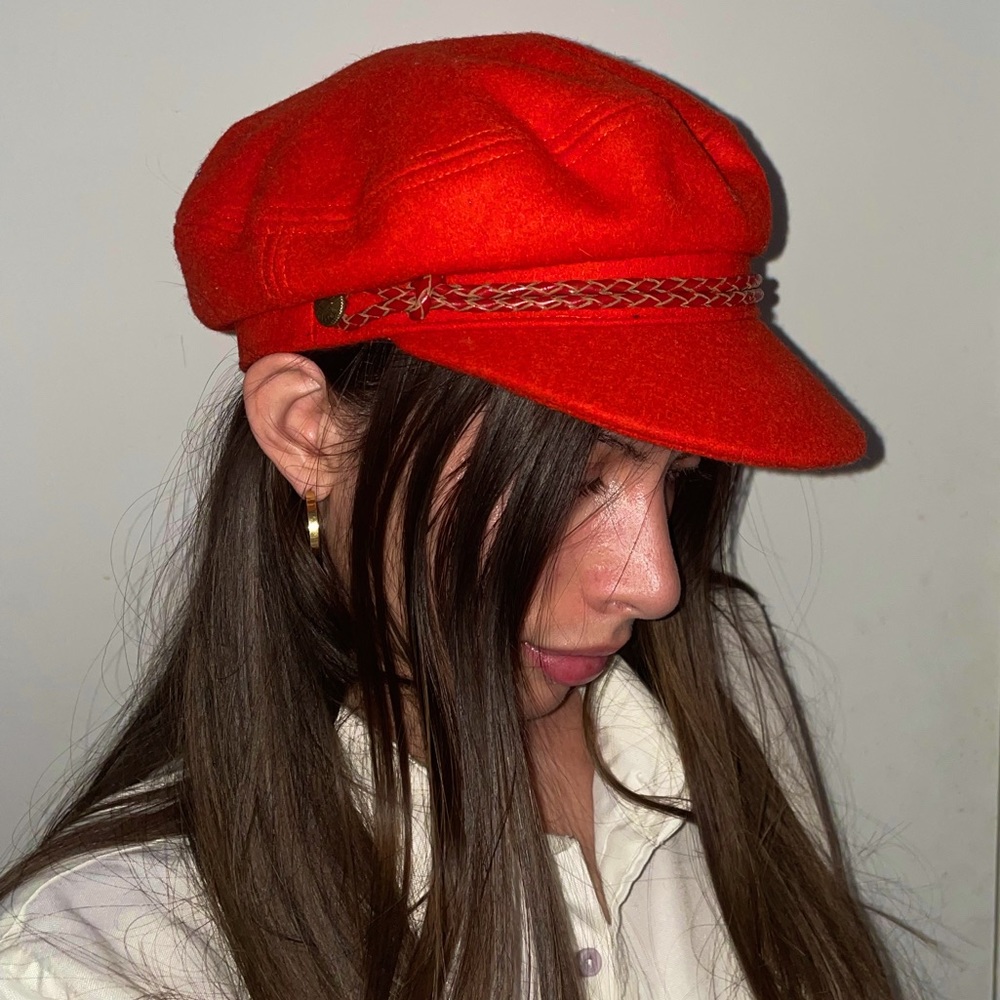 BRIXTON ASHLAND CAP — scarlet — SMALL (7)